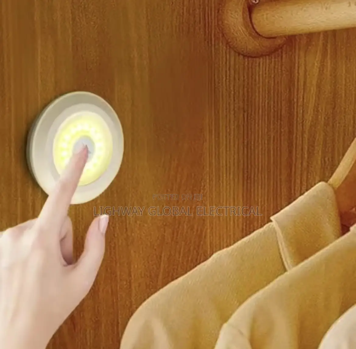 Battery Operated Led Under Cabinet Touch Sensor Closet Wire Less Light