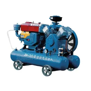 Double Tank Air Compressor 4 Piston With Engine