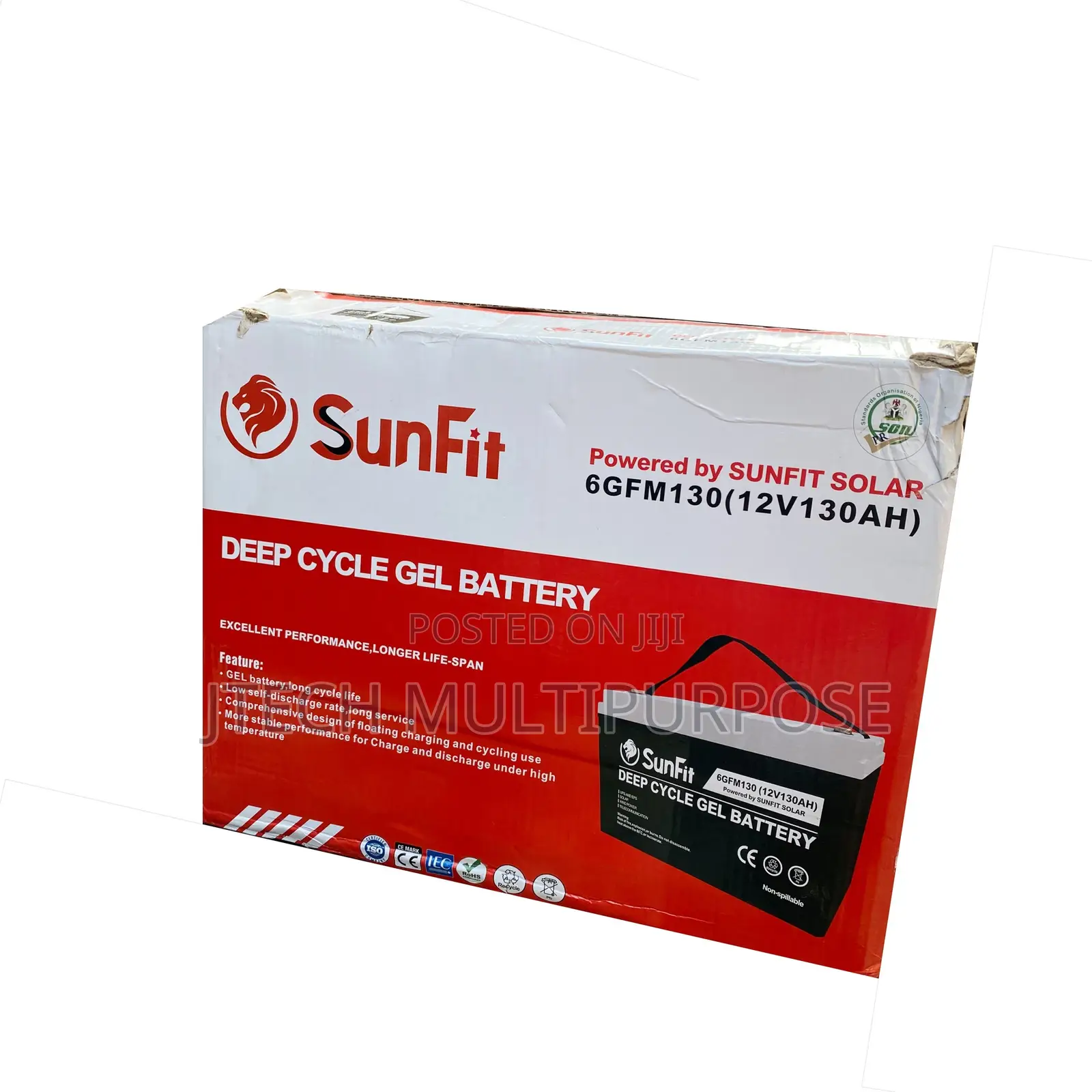 Sunfit Solar Battery
