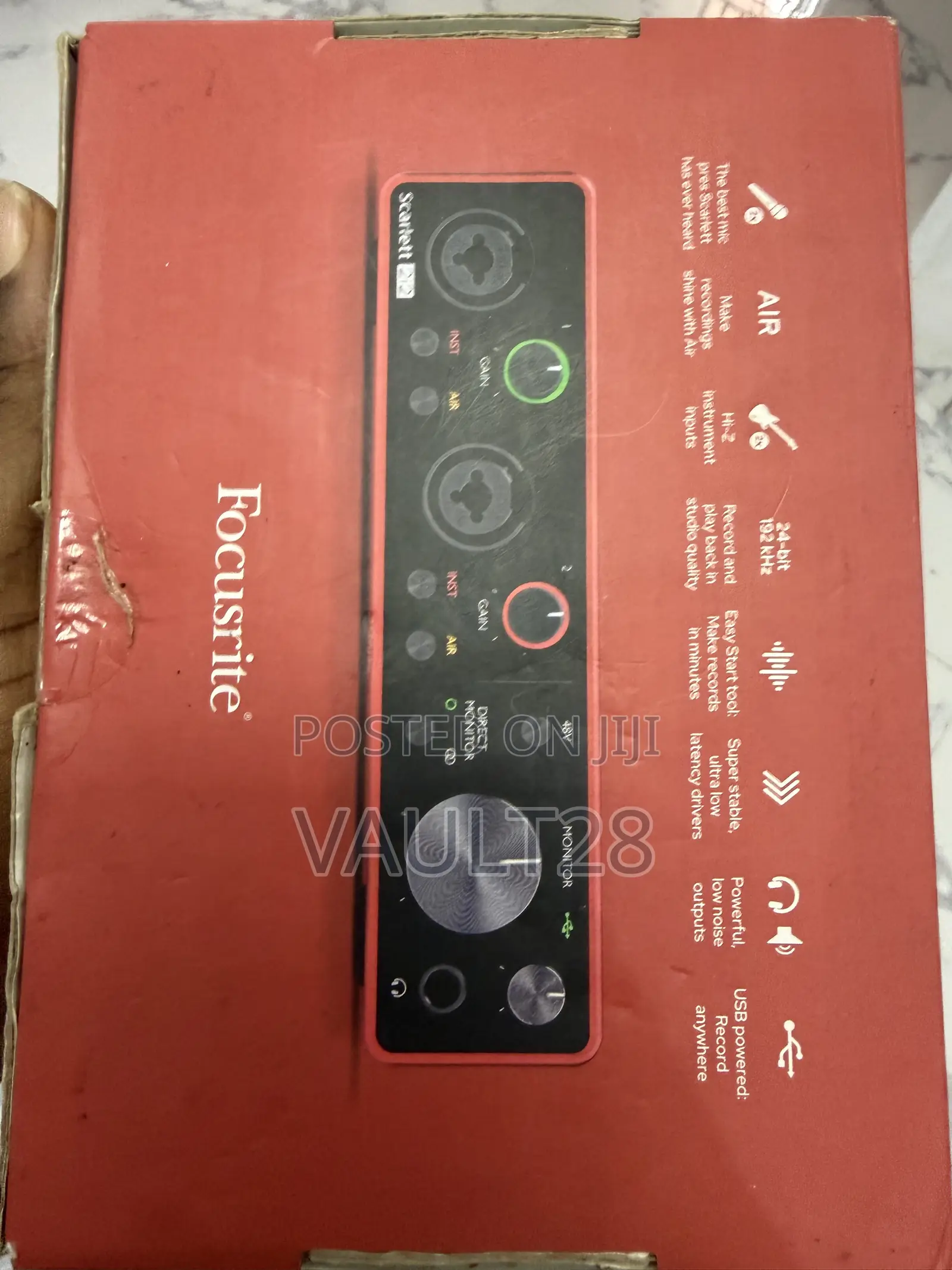 Focusrite Scarlett USB Audio Interface