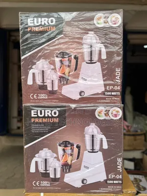 Euro Blender EP-04 4 Jar Blender(Payment on Delivery Within Ibadan)