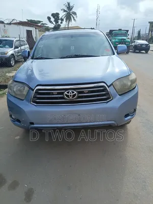 Toyota Highlander V6 2009 Blue
