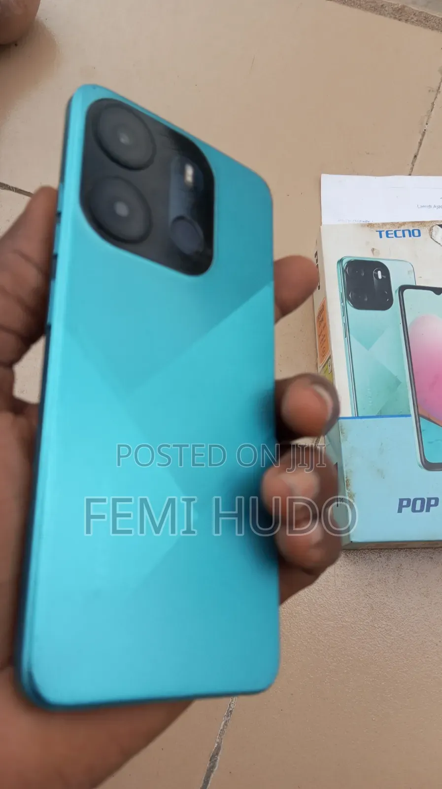 Tecno Pop 7 Pro 64 GB Blue