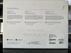 New Microsoft Surface Pro 1 TB Silver