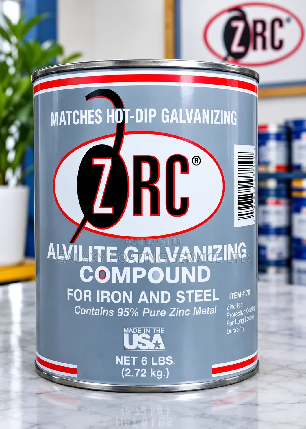 ZRC Galvanizing Compound-6lbs(2.72kg)