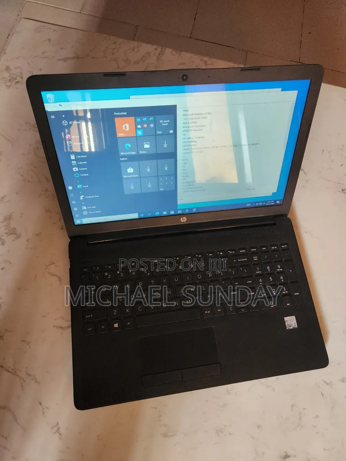 Laptop HP 15 8GB Intel Core i3 HDD+SSD 1T