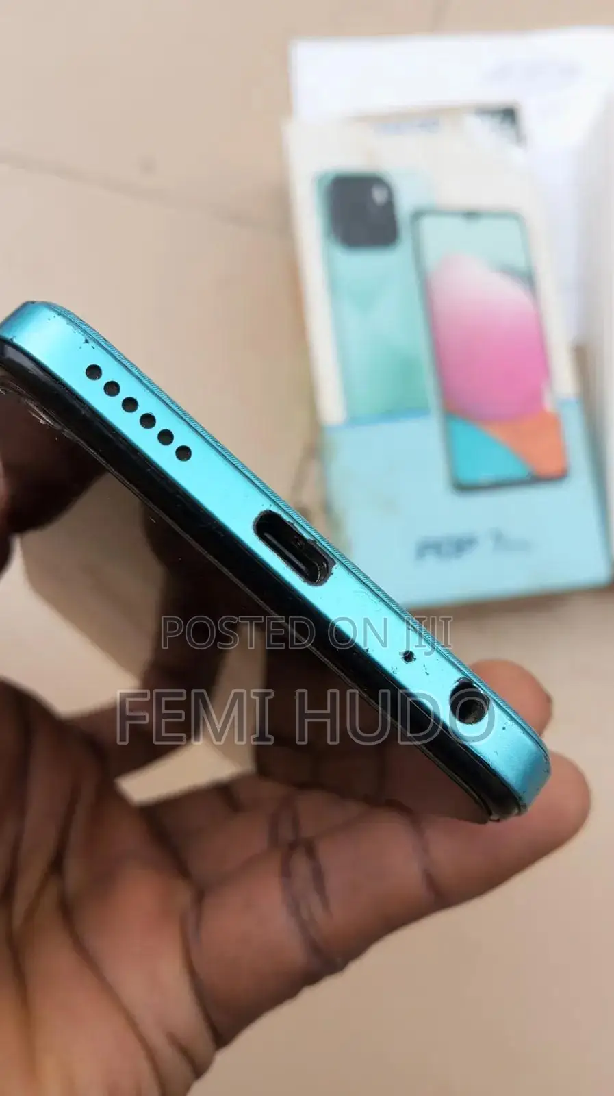 Tecno Pop 7 Pro 64 GB Blue
