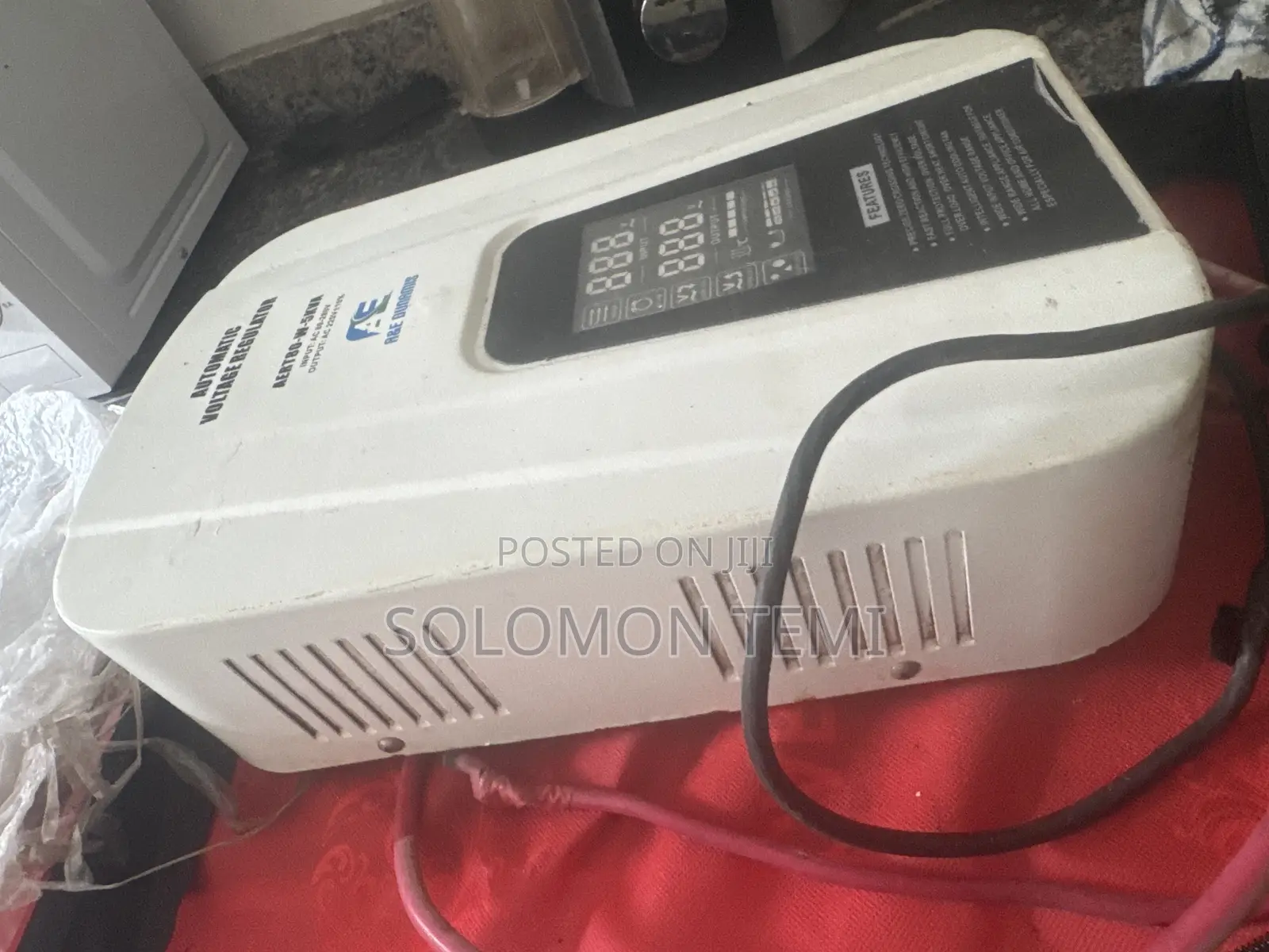 A&E Dunamis 5KVA Automatic Voltage Regulator (Stabilizer)