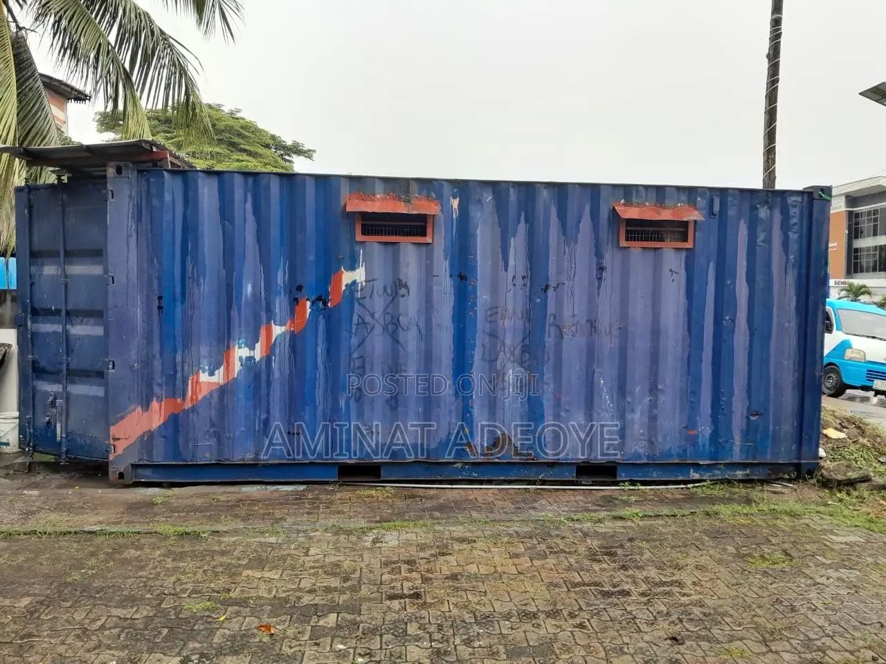 A Well Used Insulated 20ft Container
