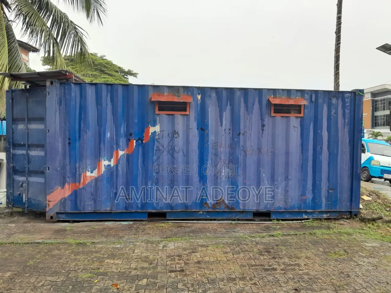 A Well Used Insulated 20ft Container