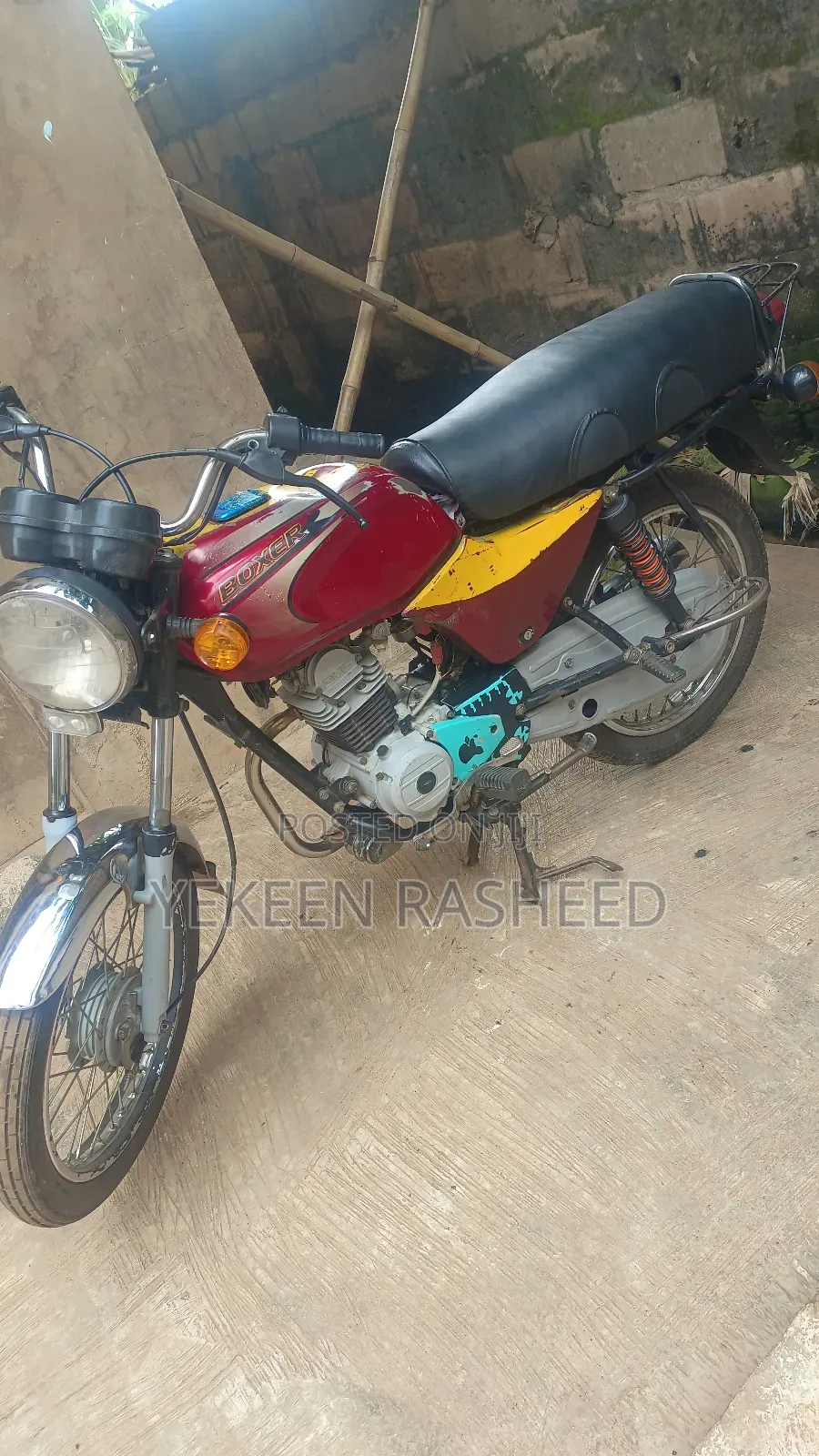 Bajaj Boxer 2024 Red