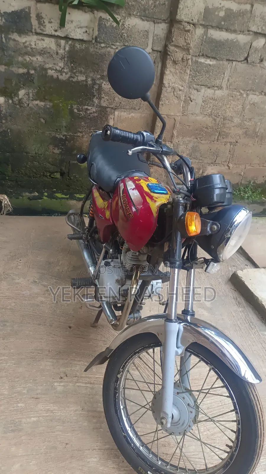 Bajaj Boxer 2024 Red