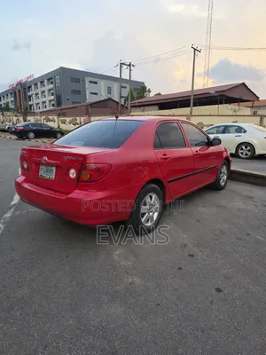 Toyota Corolla Sedan 2003 Red