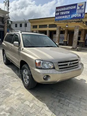 Toyota Highlander 2007 Gold