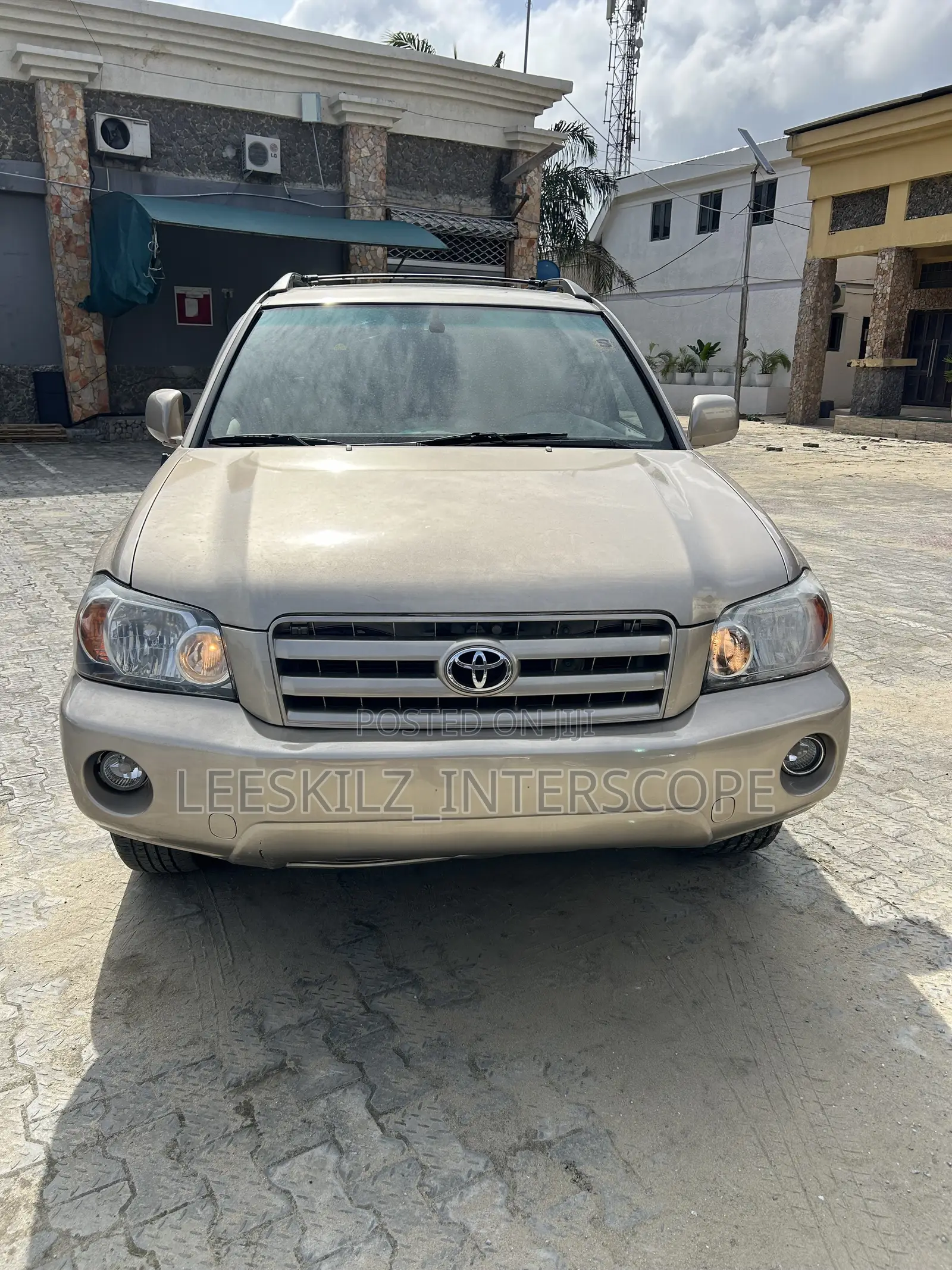 Toyota Highlander 2007 Gold