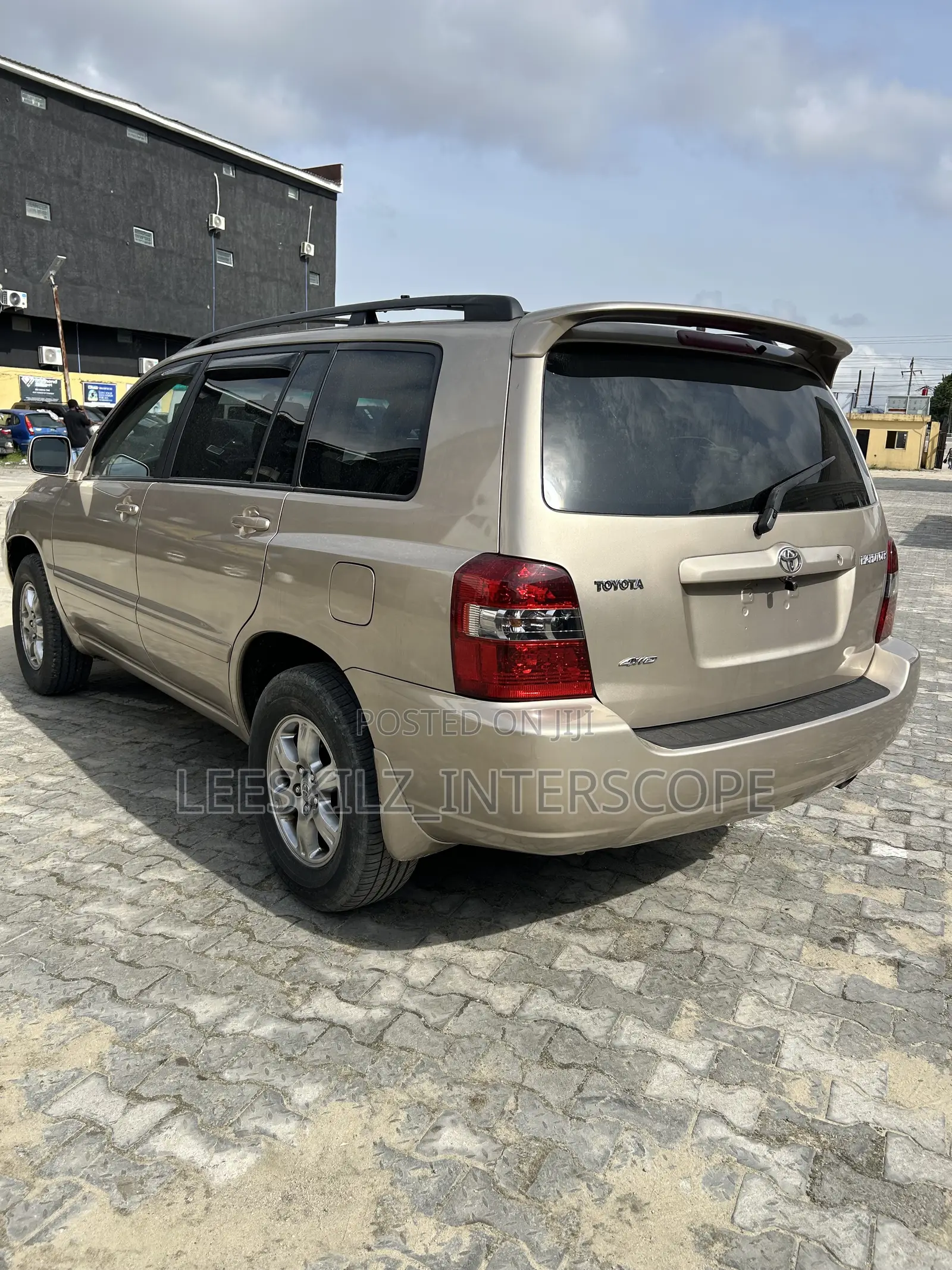 Toyota Highlander 2007 Gold