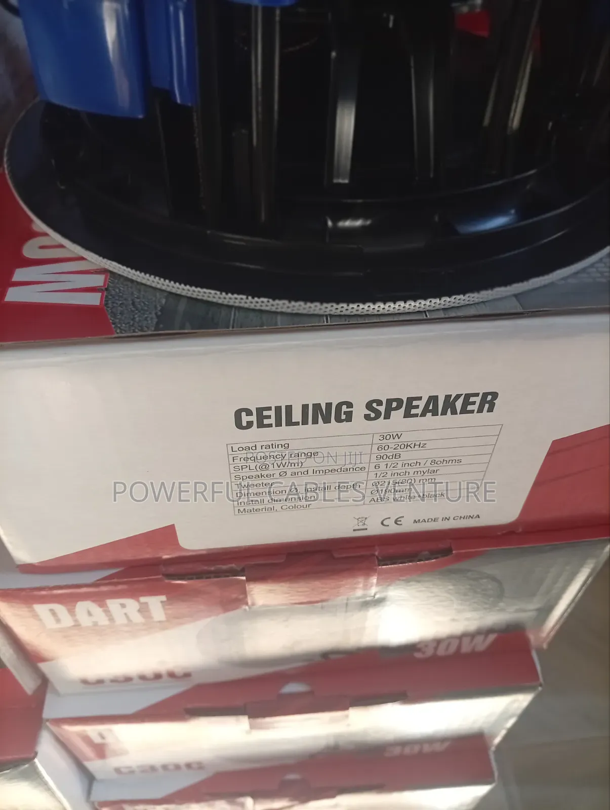Dart 6.1/2-Inch 30W Coaxial Ceiling Speaker