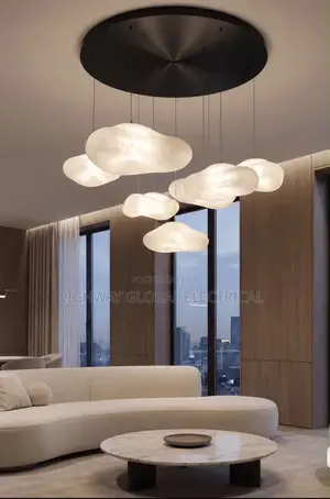 Modern Cloud Designer Chandelier