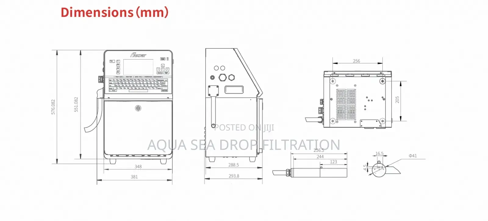 Multifunctional Fully Automatic Inkjet Printer