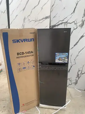 SKYRUN 145L Double-Door Fridge for Fresh Food and Frozen Essentials