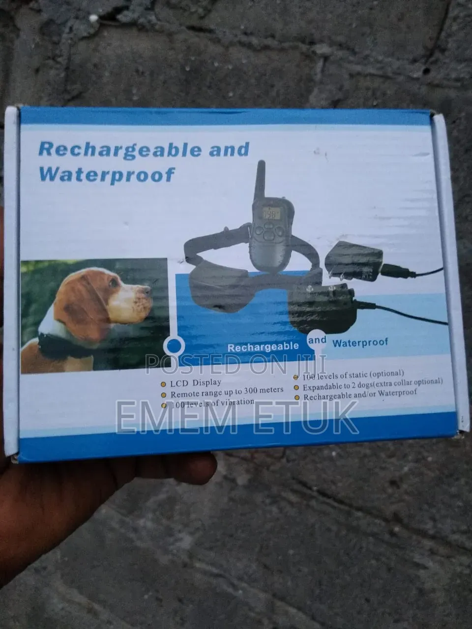 Anti-Bark Dog Training Collar With Remote