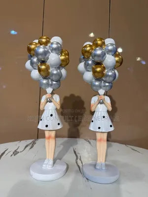 Balloon Celebration Decorative Figurine