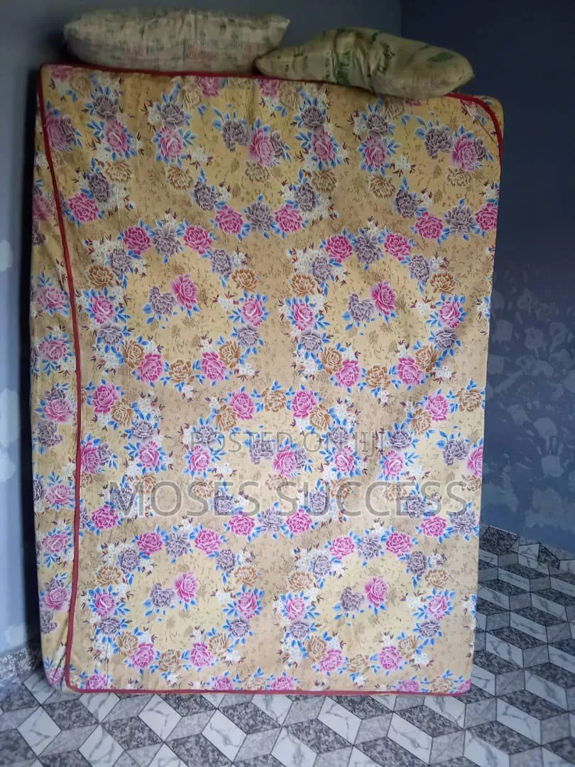 4x6 Mattress With Two Pillows