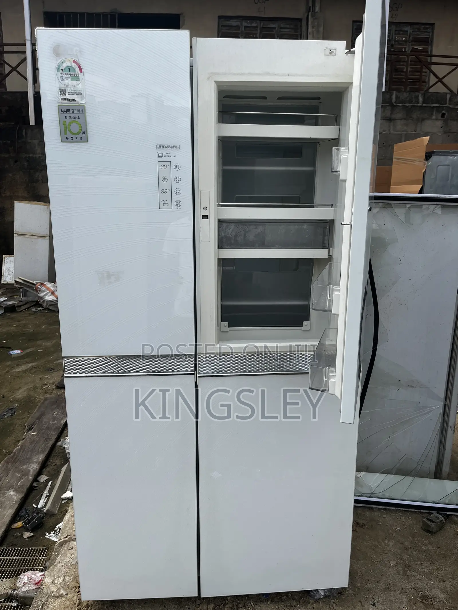 LG Dios Side by Side Fridge