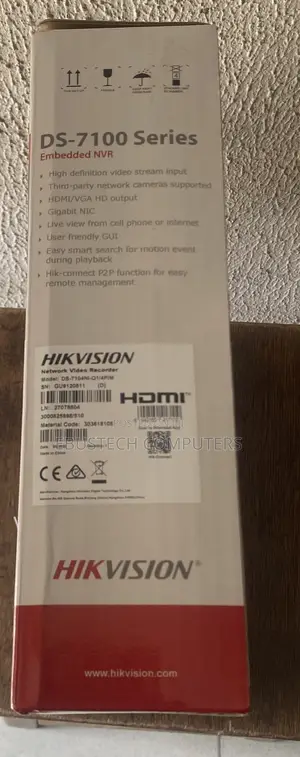 Ds-7100 Series Embedded NVR