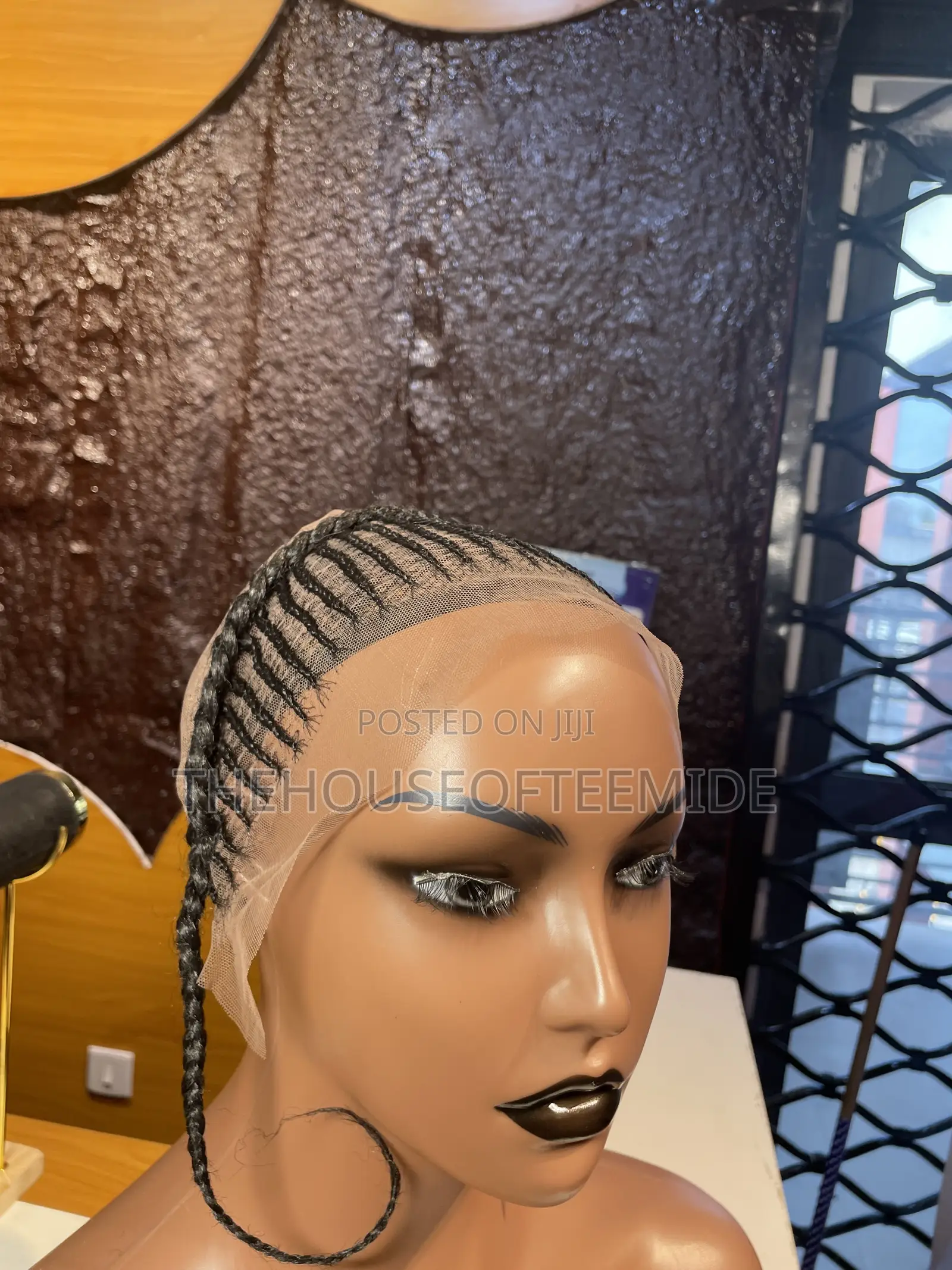 Weaving Frontal Gele( Blend)
