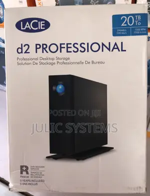LaCie 20TB D2 Professional