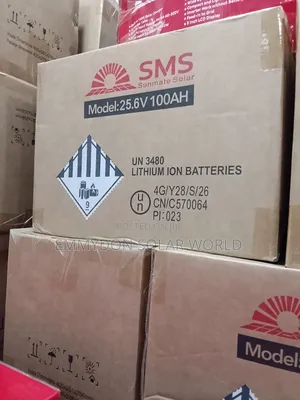 SMS Solar Lithium Battery 100ah 24v