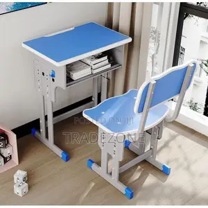 Adjustable Kids Study Table and Chair Set