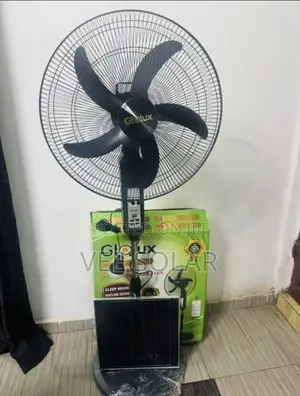 20inch Glolux Rechargeable Solar Fan