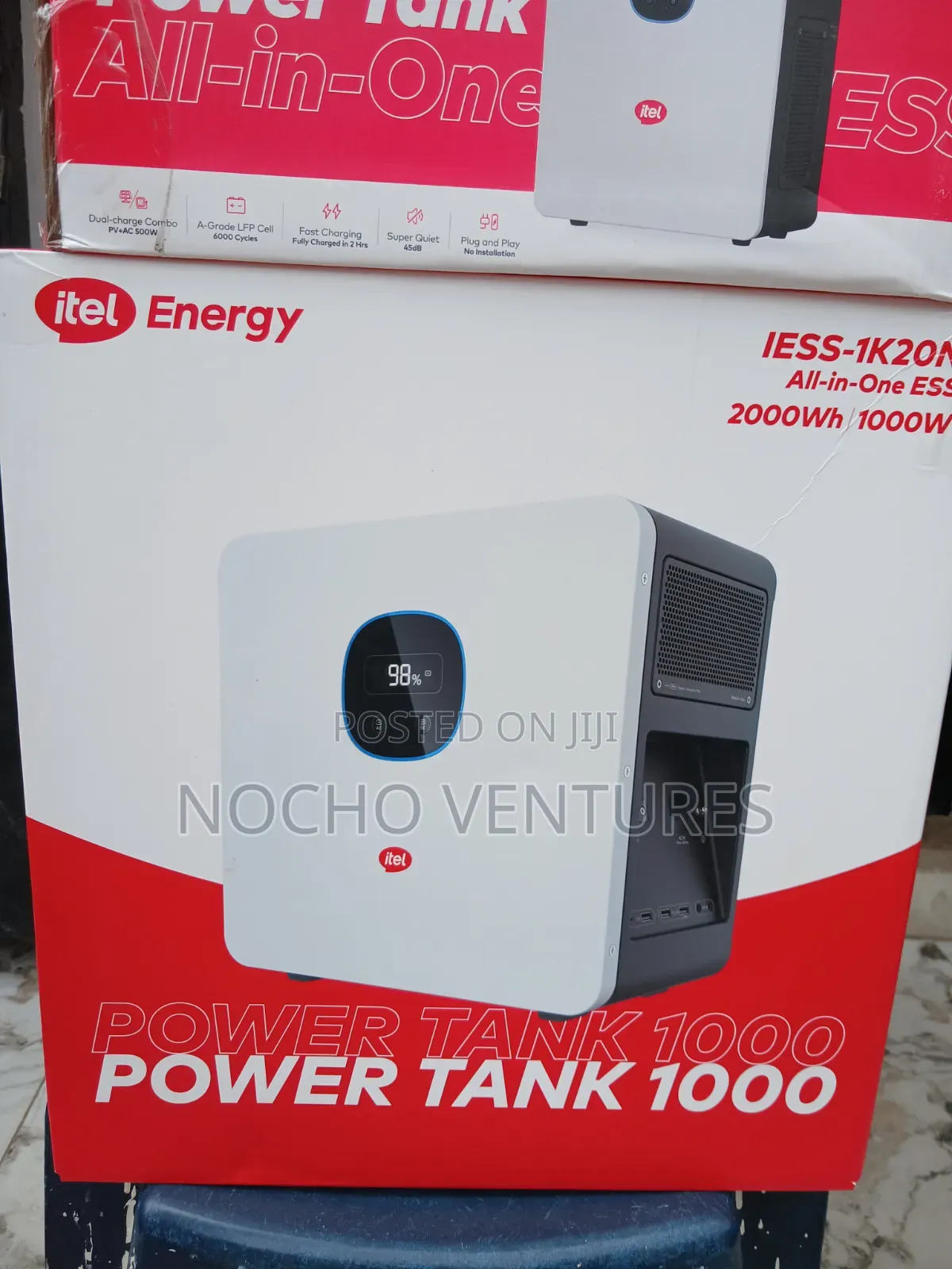 Itel Power Tank Double 1000w/2000Wh
