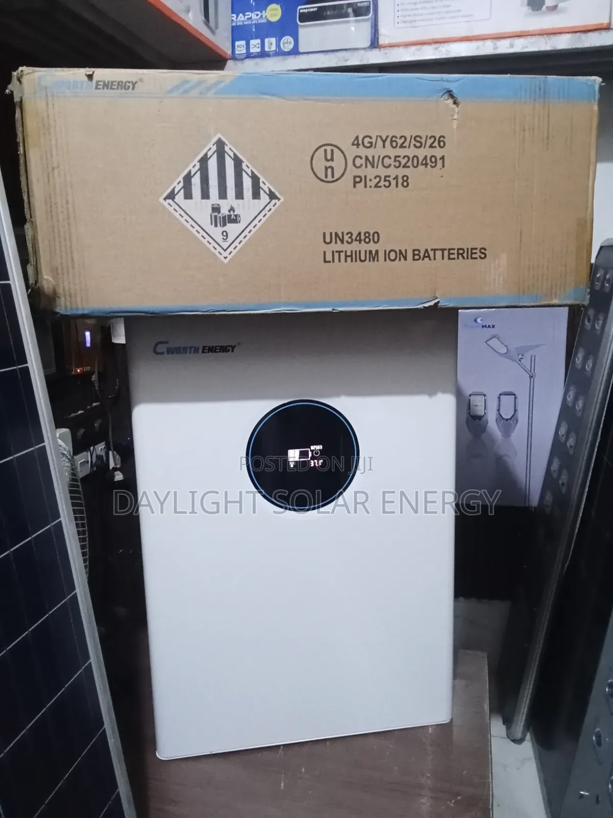 Cworth 5kwh Lithium Battery 24volt