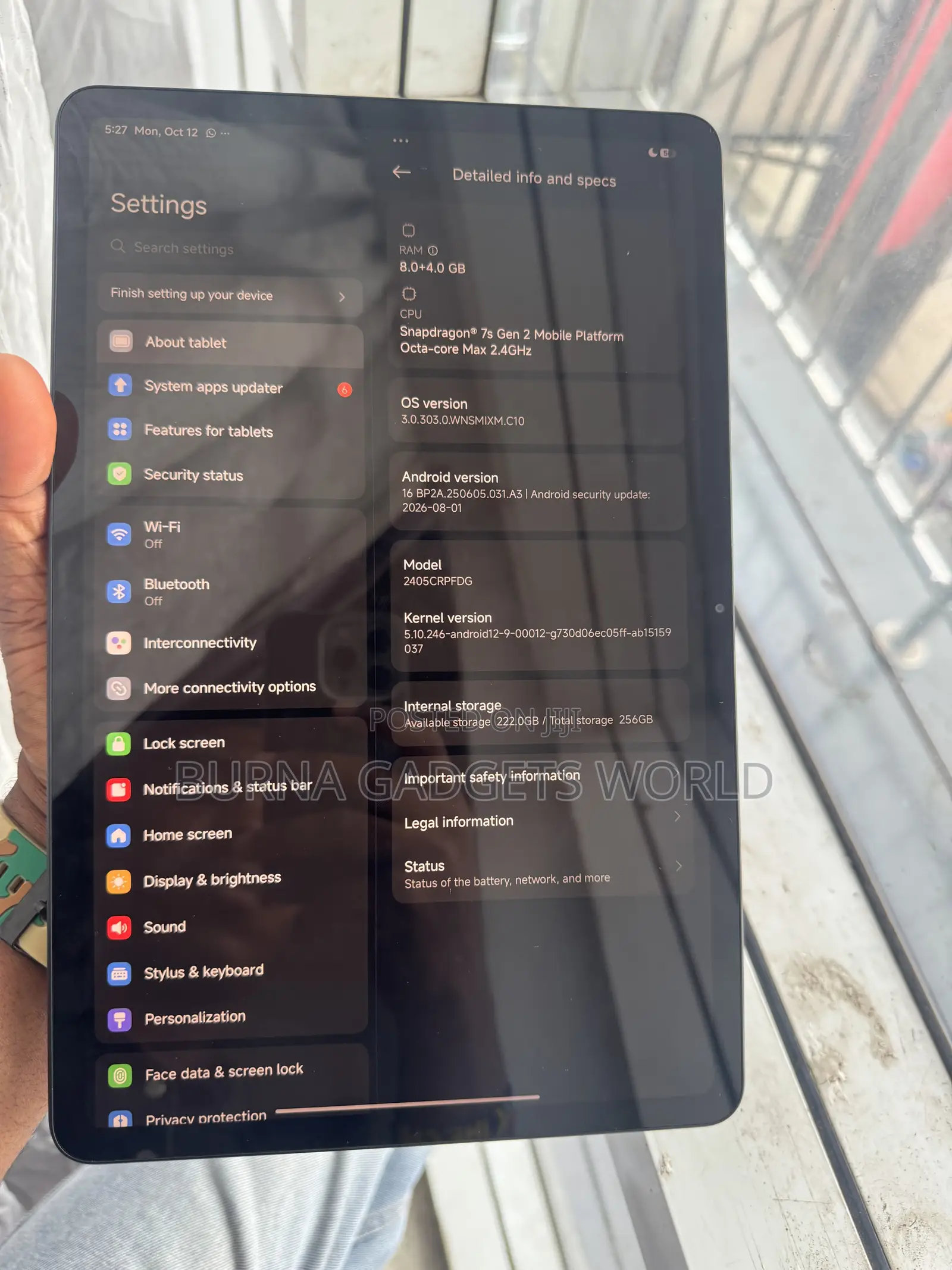 Xiaomi Redmi Pad Pro 256 GB Black