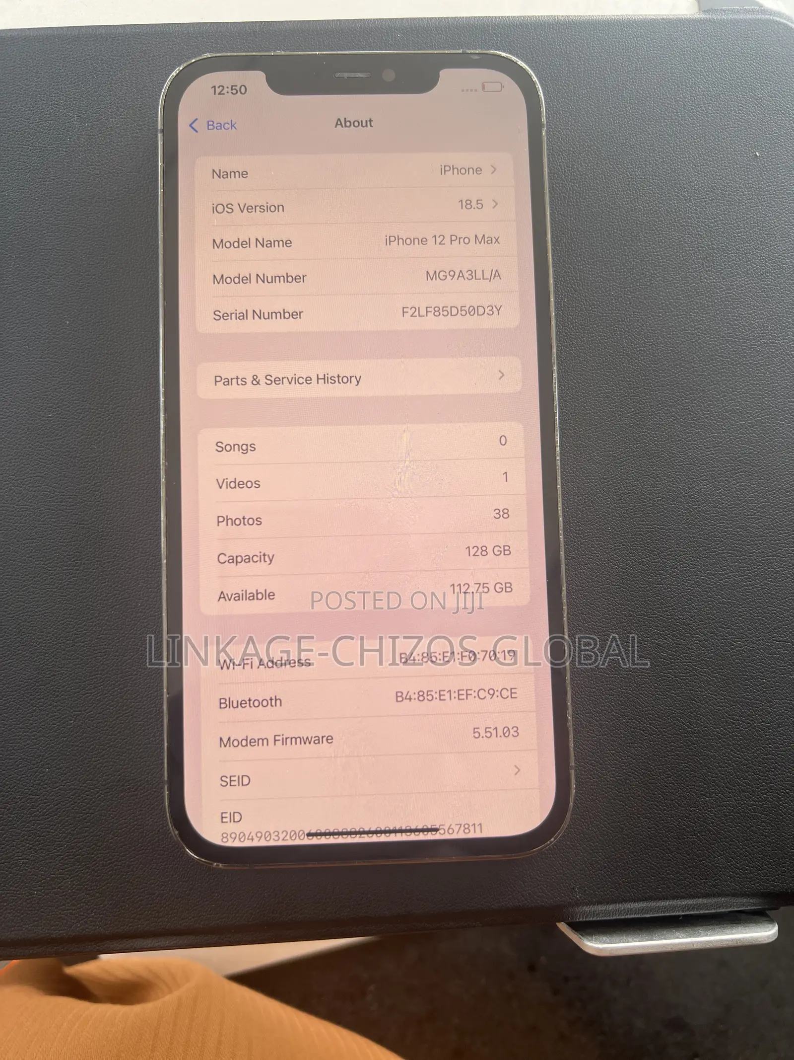 Apple iPhone 12 Pro Max 128 GB Graphite