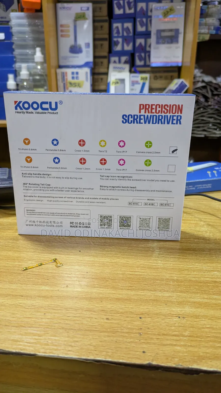 Koocu SC-61 Precision Screwdriver Set