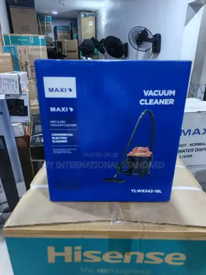 MAXI 18L Wet Dry Vacuum for Home and Workplace Cleaning