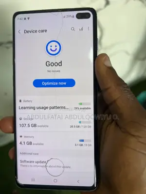 Samsung Galaxy S10 Plus 128 GB Blue