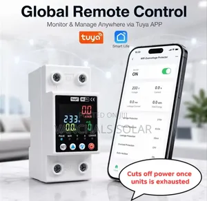 Smart WiFi Prepaid Check Meter Card Reader Tuya 63A