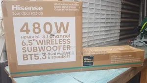 Brand New Hisense Soundbar 480watts