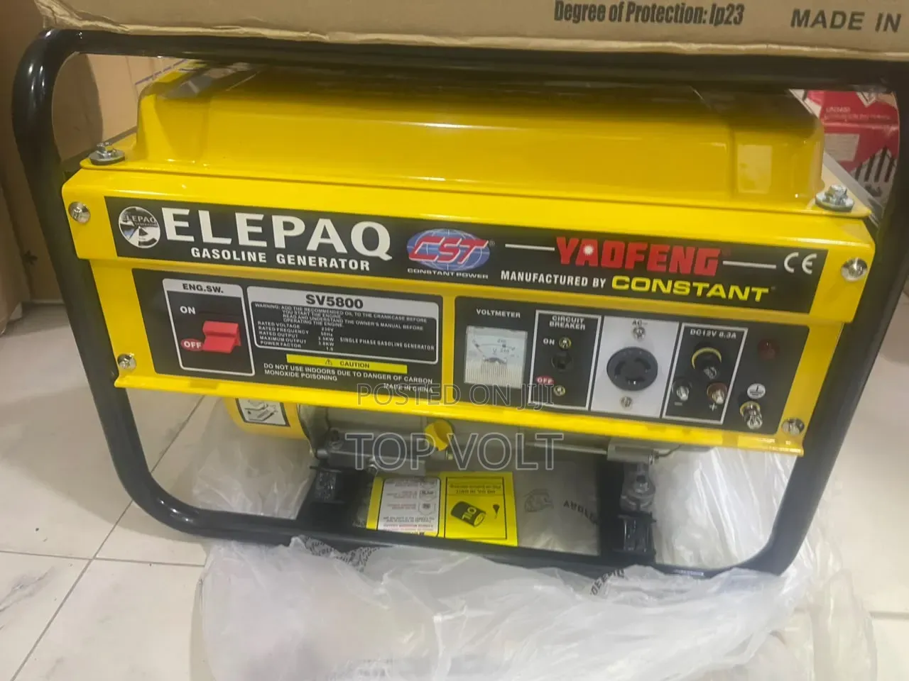 Elepaq Constant SV5800 3.5KVA Home Generator