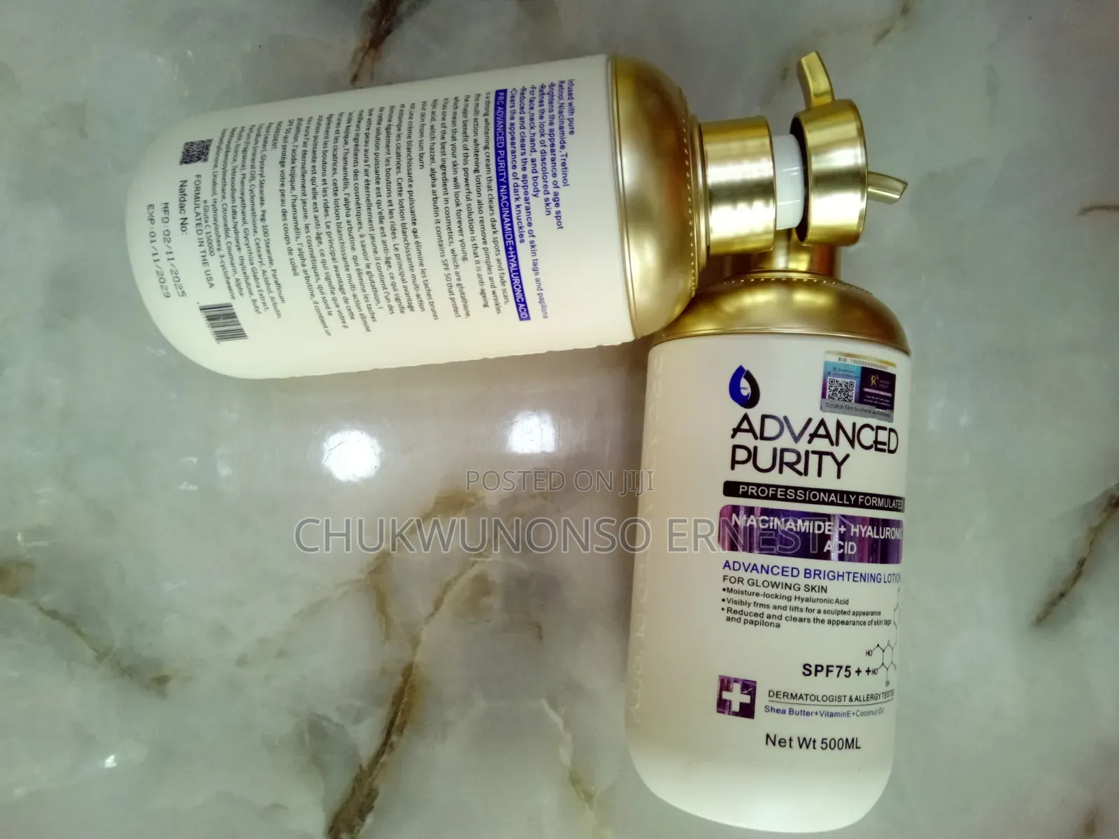Advanced Purity Brightening Lotion 500ml - SPF75