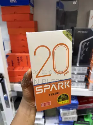New Tecno Spark 20 Pro 256 GB Black
