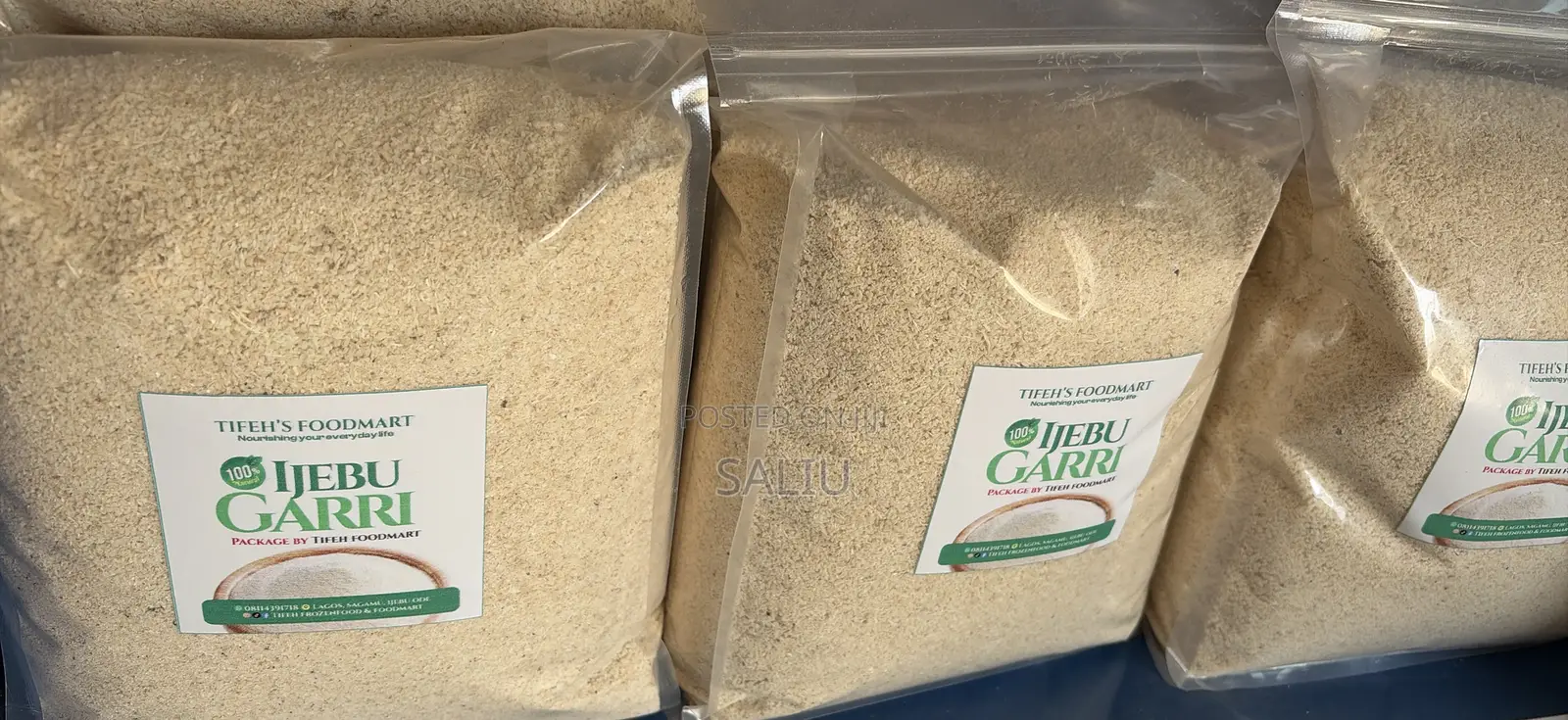 100 Percent Garri Ijebu