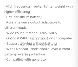 3.6kva Prag Hybrid Inverter