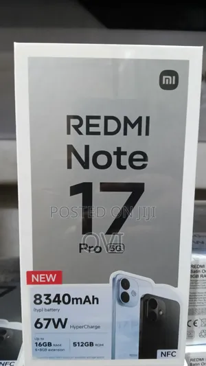 New Xiaomi Redmi Note 15 Pro 512 GB Black