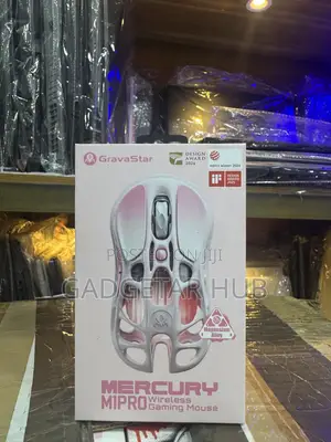 GravaStar Mercury M1 Pro Wireless Mouse –Special Edition - Sakura Pink